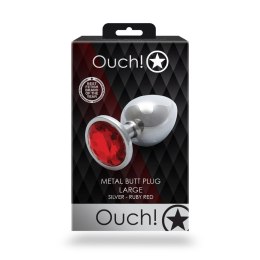 Duży Plug Analny z Olśniewającym Klejnotem
