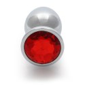 Duży Plug Analny z Olśniewającym Klejnotem