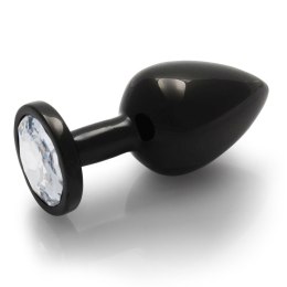 Elegancki plug analny z klejnotem – średni