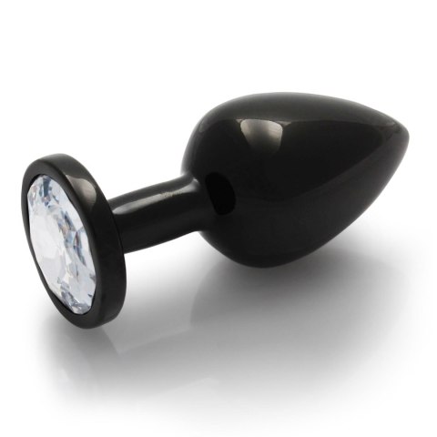Elegancki plug analny z klejnotem – średni