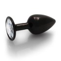 Elegancki Plug Analny z Okrągłym Klejnotem - Mały