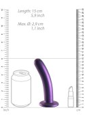 Gładkie Silikonowe Dildo do Punktu G - 14,5 cm