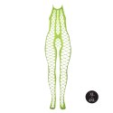 Bodystocking z dekoltem halter, rozmiar XL/XXXXL