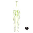 Bodystocking z dekoltem halter, rozmiar XL/XXXXL