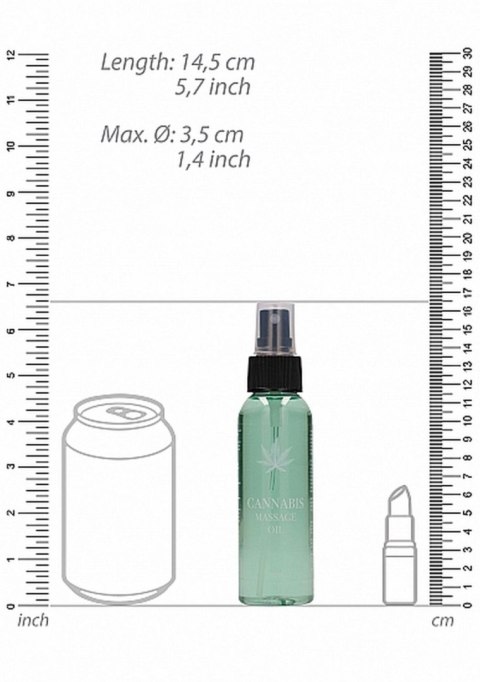 Relaksujący Olejek Konopny do Masażu - 100 ml