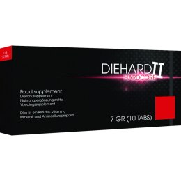 Diehard II Hardcore – Kapsułki Stymulujące – 10 sztuk