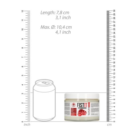 Fist It: Gęsty Lubrykant Truskawkowy – 500 ml