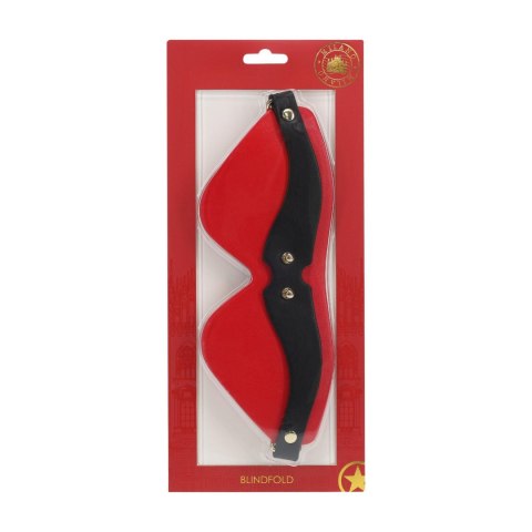 Milan Collection – Opaska na Oczy Czarno-Czerwona