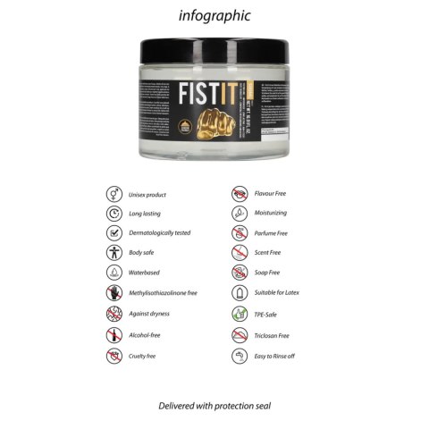 Fist It – Lubrykant na bazie wody 500 ml