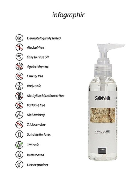 Zmysłowy Lubrykant Analny SONO – 150 ml
