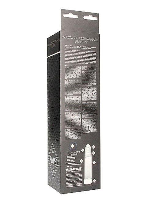 Przezroczysta automatyczna pompka erekcyjna Luv Pump z ładowaniem USB