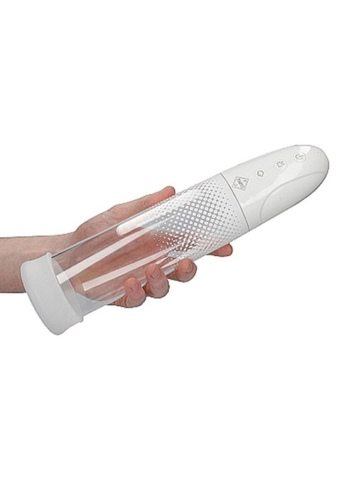 Przezroczysta automatyczna pompka erekcyjna Luv Pump z ładowaniem USB