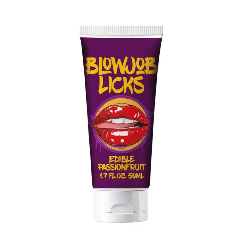 Jadalny balsam do ciała 'Licks' – marakuja – 50 ml