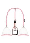 Zestaw pompek do piersi Rose Gold - średni