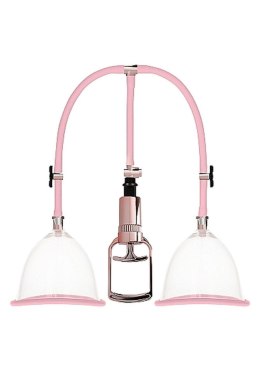 Zestaw pompek do piersi Rose Gold - średni