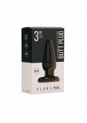 Klasyczny Czarny Plug Analny – 7,6 cm