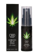 Ekskluzywny spray opóźniający wytrysk z CBD i konopiami - 15 ml