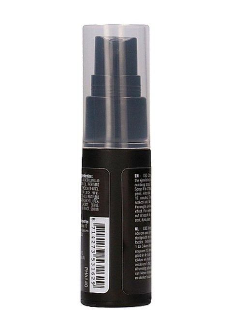 Ekskluzywny spray opóźniający wytrysk z CBD i konopiami - 15 ml