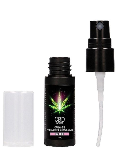 Stymulator Feromonów z Konopi CBD dla Niej - 15 ml