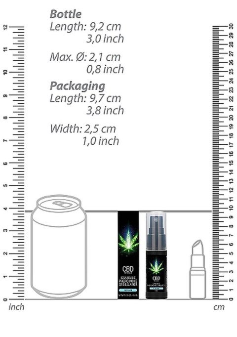 Feromonowy Stymulator CBD Cannabis dla Niego - 15ml