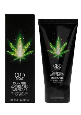 Nawilżający lubrykant intymny na bazie wody z CBD - 50 ml