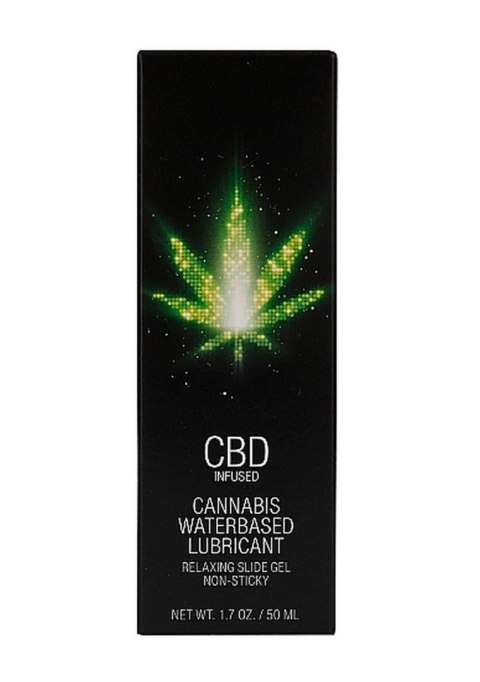 Nawilżający lubrykant intymny na bazie wody z CBD - 50 ml