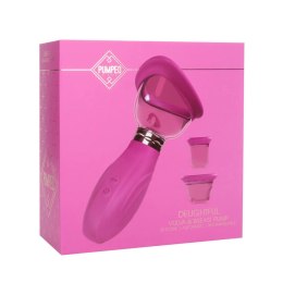 Delightful – Akumulatorowa Pompka Ujędrniająca Srom i Piersi – Różowa
