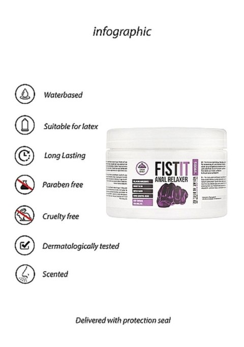 Fist It – Relaksujący Lubrykant do Fistingu – 500 ml