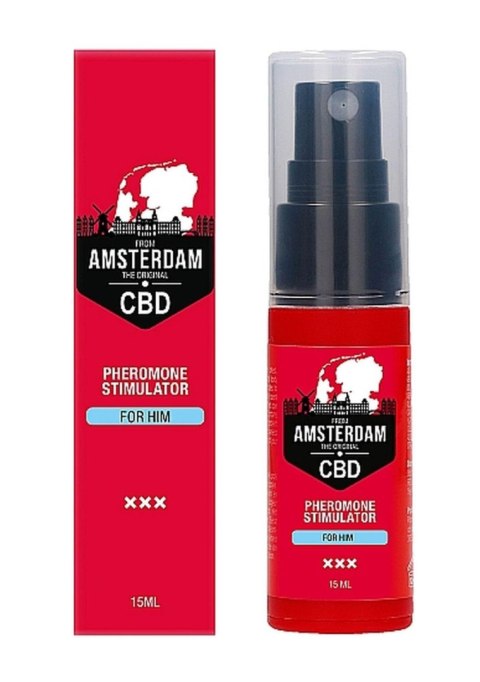 Original CBD Amsterdam – Feromonowy Stymulator Atrakcyjności dla Niego – 15 ml