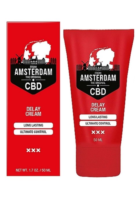 CBD Delay Cream z Amsterdamu – Krem Opóźniający Orgazm, 50 ml