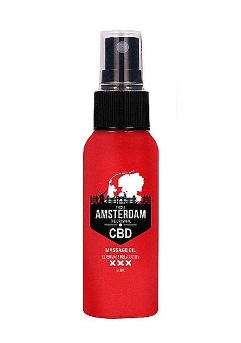 Zmysłowy Olejek do Masażu z CBD z Amsterdamu – 50 ml