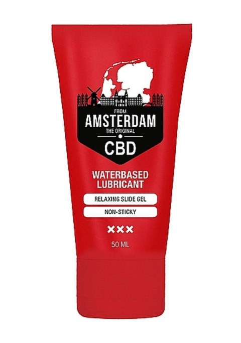 Ekskluzywny lubrykant intymny z CBD na bazie wody Original Amsterdam, 50 ml