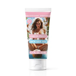Zmysłowy żel do pieszczot o smaku kokosa - 50 ml