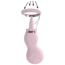 Sensual – Akumulatorowa pompka do sromu i piersi – Różowa