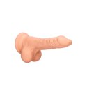 Realistyczne dildo z jądrami – 17 cm
