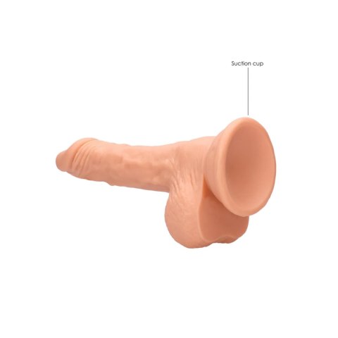 Realistyczne dildo z jądrami – 17 cm