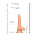 Realistyczne dildo z jądrami – 17 cm