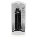 Dildo Realistyczne Proste, Ekstra Grube, 25,4 cm – Czarny