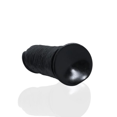 Dildo Realistyczne Proste, Ekstra Grube, 25,4 cm – Czarny