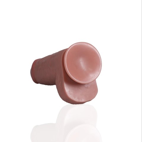 RealRock Extra Grube Dildo z Jądrami 23 cm