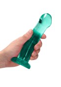 Kryształowe Dildo z Przyssawką – 17 cm Czystej Przyjemności