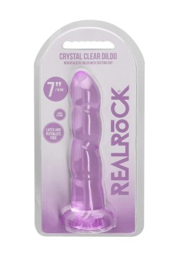 Zmysłowe Nierealistyczne Dildo z Przyssawką – 17 cm
