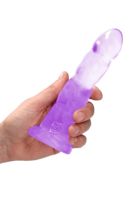 Zmysłowe Nierealistyczne Dildo z Przyssawką – 17 cm