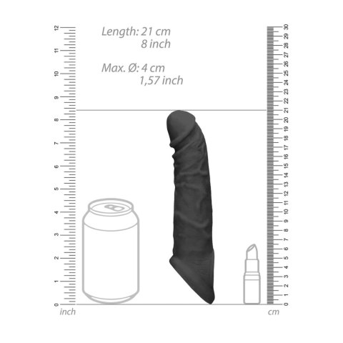 Realistyczna Przedłużka Penisa - 20 cm