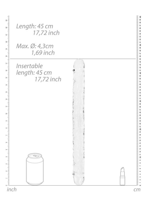 Realistyczne Podwójne Dildo – 45 cm