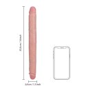 Smukłe Dwustronne Dildo RealRock 35.5 cm