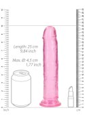 Realistyczne dildo z przyssawką - 23 cm