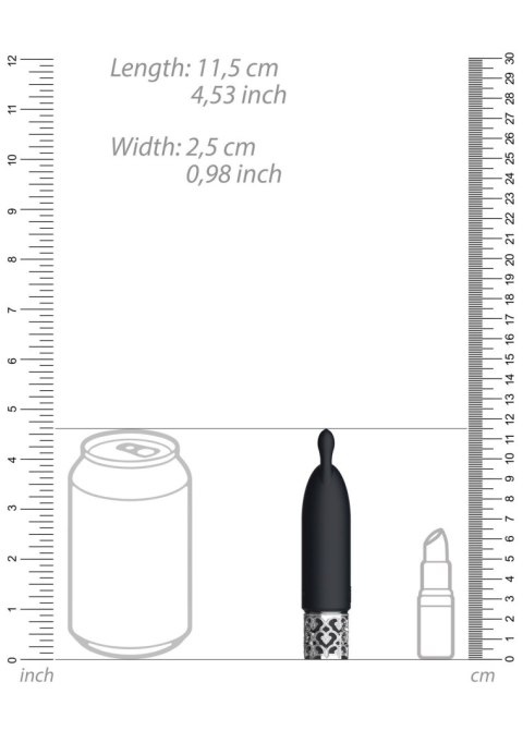 Twinkle – Elegancki Wibrator Kulkowy z Akumulatorem – Czarny