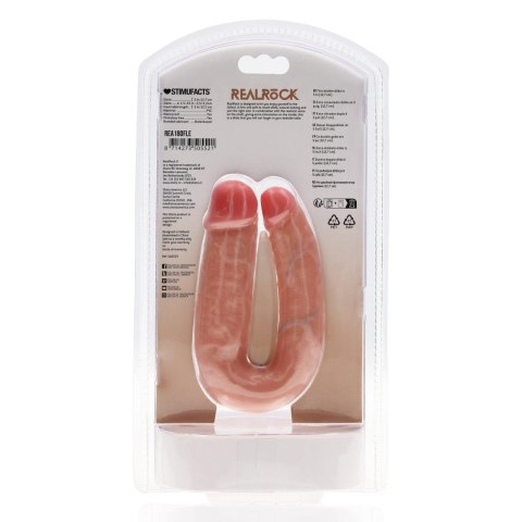 RealRock – Podwójne Dildo w Kształcie U 5 cali