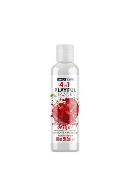 Lubrykant 4w1 o smaku soczystej dzikiej wiśni - 1 fl oz / 30 ml